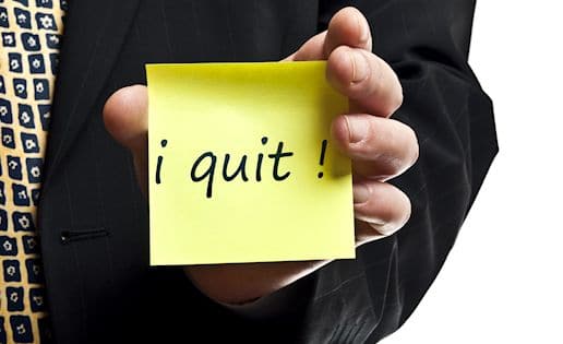 leaving a job gracefully - I quit
