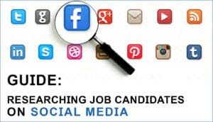 social media research job candidates