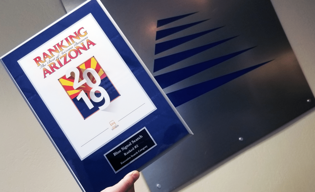 Blue Signal Award- Arizona