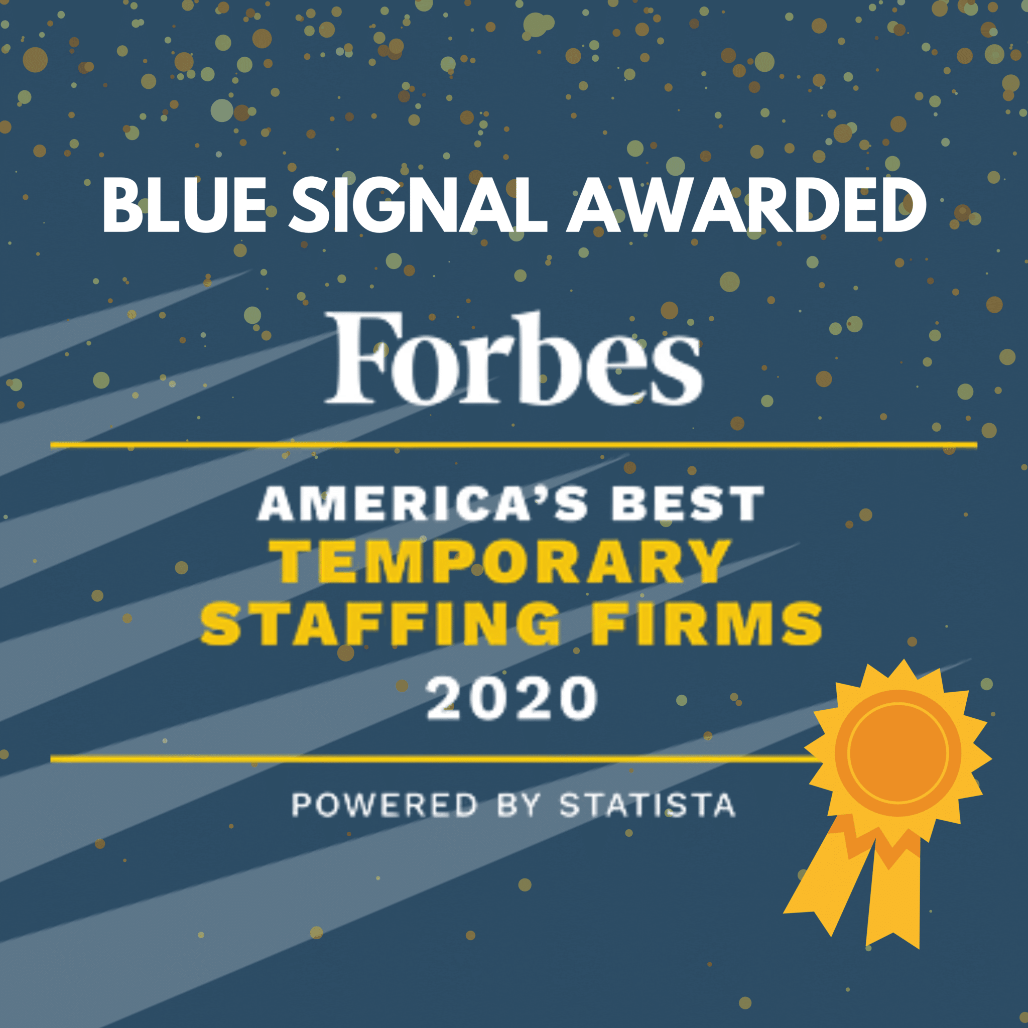 Forbes' Best Temporary Staffing Firms 2020 - Blue Signal Search