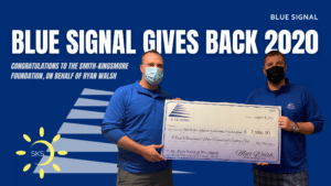 Blue Signal Gives Back 2020 Blog Cover