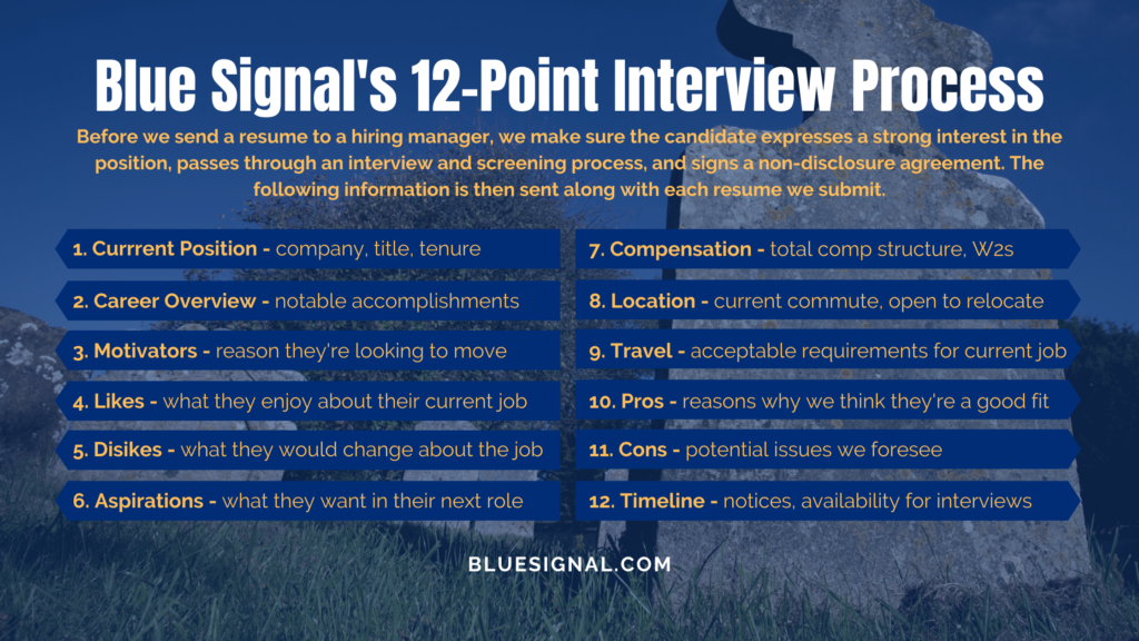 Death to Transactional Recruiting 12-Point Interview Process