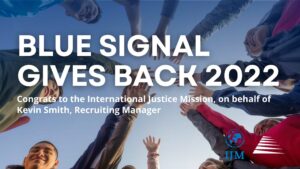 Blue Signal Gives Back 2022 blog cover