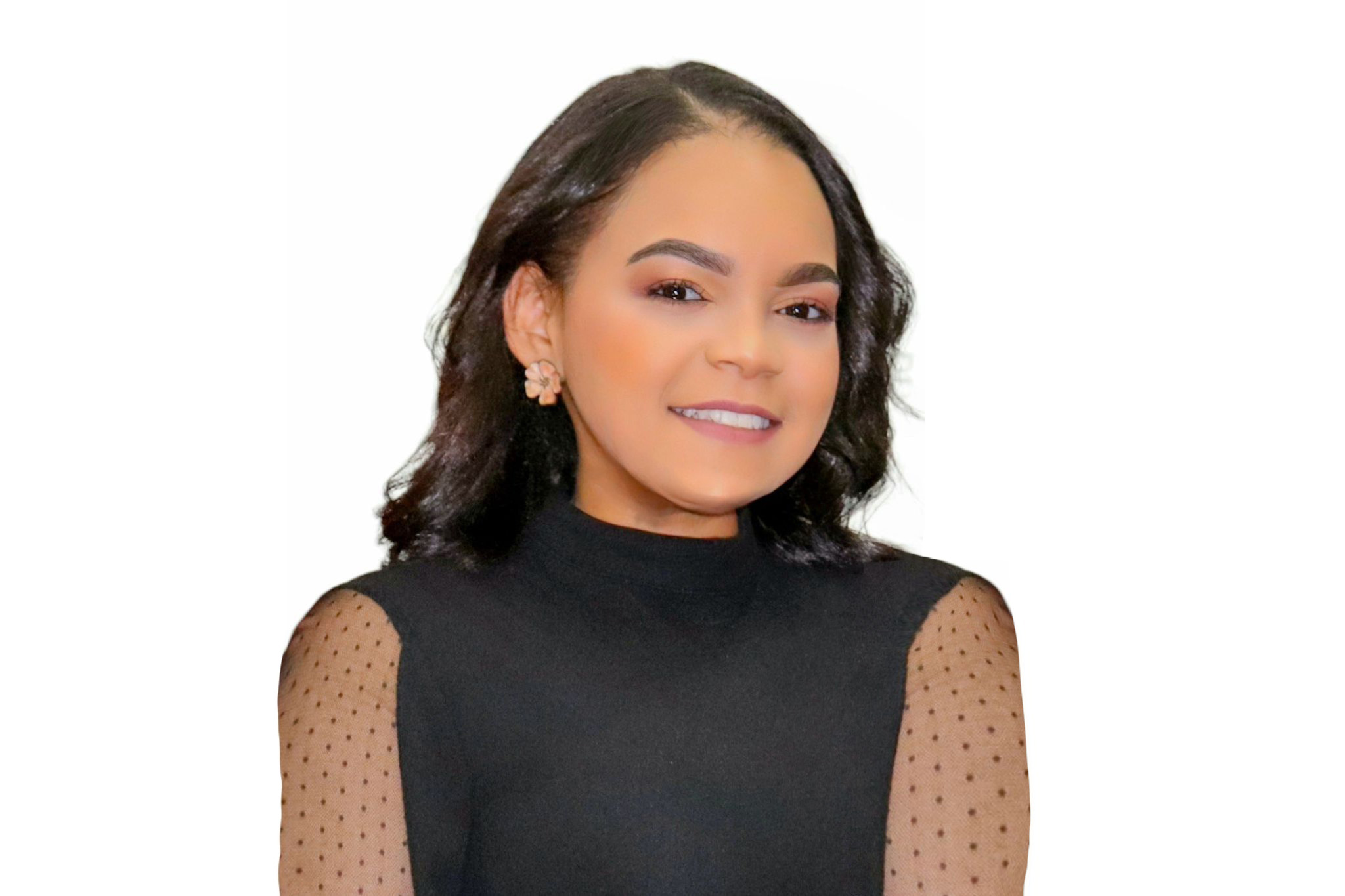 headshot of Hanna Ventura, recruiter support specialist, with a white background