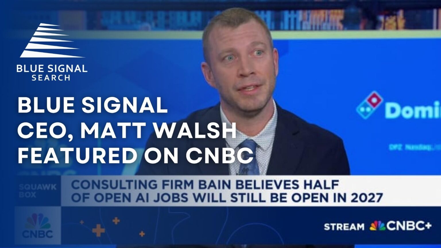 Blue Signal CEO on CNBC: Inside the AI Talent Shortage - Blue Signal Search