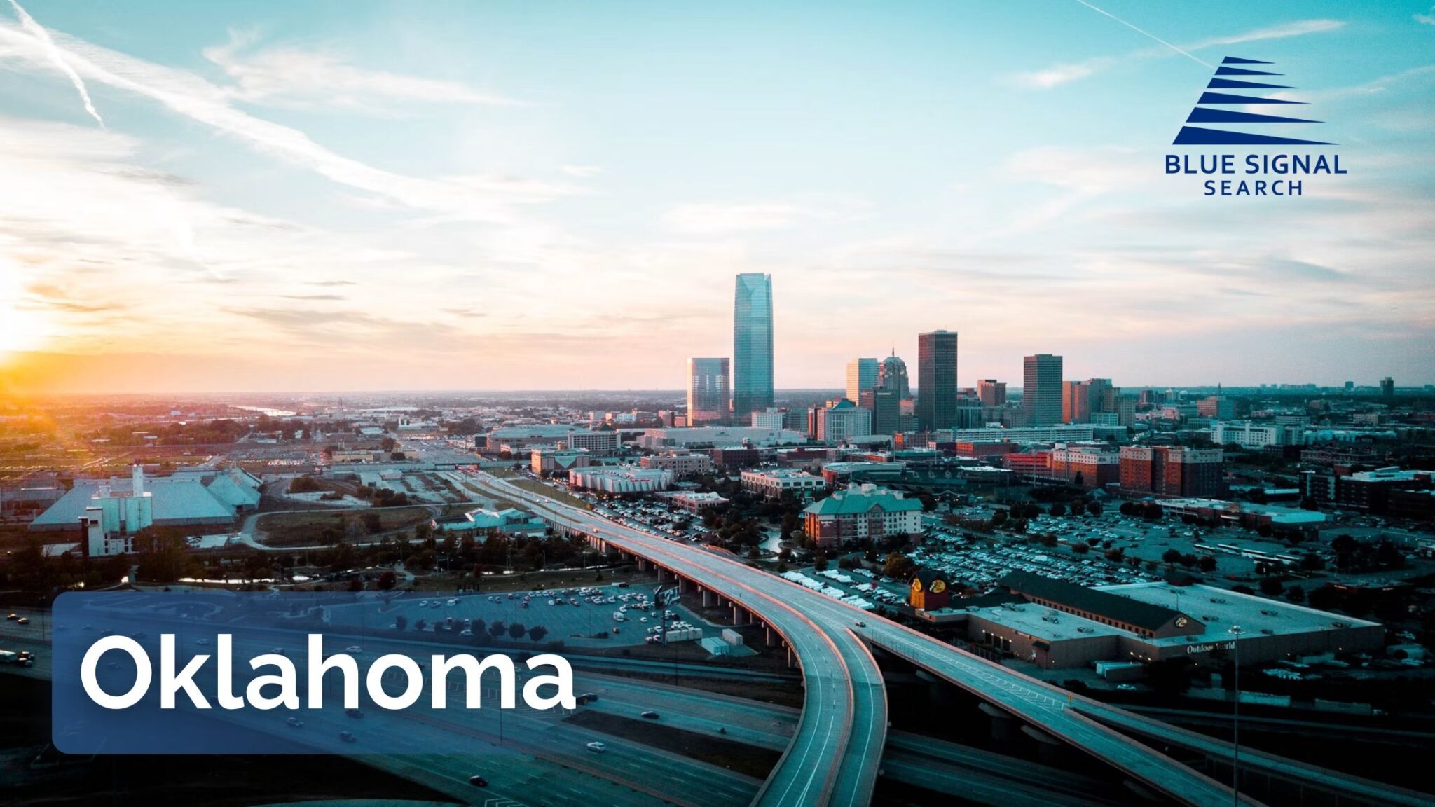 Oklahoma City skyline representing a historic center of America's oil and gas industry.