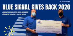 Blue Signal Gives Back 2020 Blog Cover