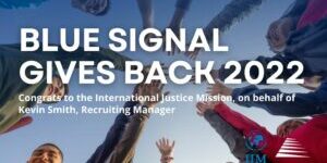Blue Signal Gives Back 2022 blog cover